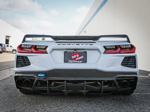 Chevrolet Corvette C8 Tow Hook - Rear - aFe - CONTROL - Blue - `20-`25