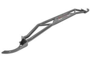 BMW 2 Series Strut Brace - Front - aFe - aFe CONTROL, Dual-Tube Truss, One-Piece Steel, Powder-Coated - Gunmetal Gray - `14-`16