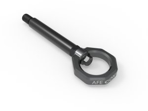 BMW M2 Tow Hook - Front + Rear - aFe - CONTROL, CNC Machined, 4130 Steel Construction - Gray - `23-`25