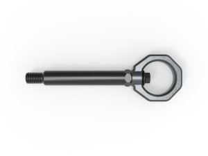 BMW M2 Tow Hook - Front + Rear - aFe - CONTROL, CNC Machined, 4130 Steel Construction - Gray - `23-`25