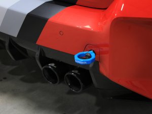 BMW M2 Tow Hook - Front + Rear - aFe - Control - Blue - `23-`25