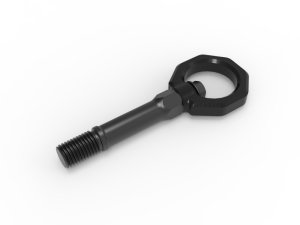 Nissan Z Tow Hook - Front - aFe - CNC Machined, 4130 Steel - Black - `23-`25 Nissan Z Tow Hook - Front - aFe - CNC Machined, 4130 Steel - Black - `23-`25