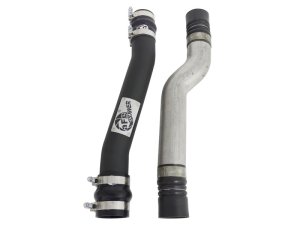 Dodge Diesel Trucks Intercooler Tube Kit - Hot Side - aFe - BladeRunner 3in with Couplings & Clamps - `07-`09