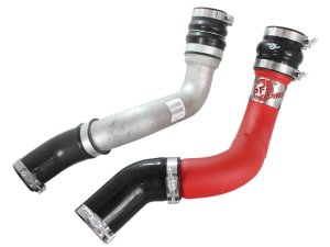 Ram 2500 Intercooler Tubes - aFe - BladeRunner 3in Hot & Cold Side - Red - `13-`18