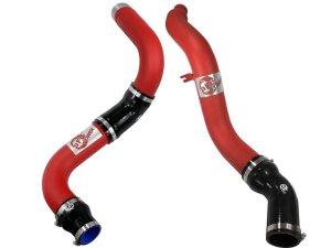 Ram 1500 Intercooler Hot and Cold Side Tubes - aFe - Bladerunner - Red - `14-`15