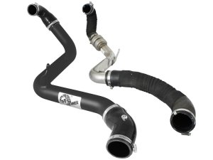 Ford Focus ST Intercooler Hot Side Tubes - aFe - BladeRunner 2.5in - Black - `13-`18
