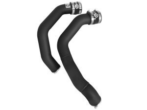 BMW M4 Intercooler Tube - Hot Side - aFe - Bladerunner 2-1/4in - Black - `15-`17