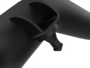 Ford F-150 Raptor Intercooler Tubes - Hot Side - aFe - BladeRunner 2-1/2 IN Aluminum - Black - `17-`20