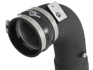 Ford F-150 Intercooler Tube - Cold Side - aFe - BladeRunner 3.5in to 3in - Black - `17-`19