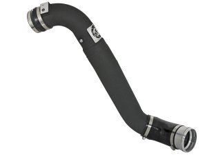Ford F-150 Intercooler Tube - Cold Side - aFe - BladeRunner 3.5in to 3in - Black - `17-`19