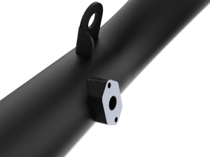 Volkswagen GTI Intercooler Charge Pipe Kit - aFe - BladeRunner Aluminum Hot and Cold - Black - `15-`21