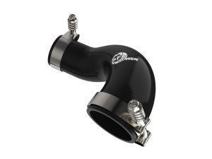 Volkswagen GTI Intercooler Charge Pipe Kit - aFe - BladeRunner Aluminum Hot and Cold - Black - `15-`21