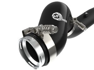 Chevrolet Silverado 1500 Intercooler Hot & Cold Charge Pipe Kit - aFe - BladeRunner - Black - `19-`25