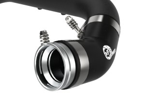 Toyota GR Supra Intercooler Charge Pipe - aFe - BladeRunner 2-3/4 IN Aluminum - Black - `21-`24 Toyota GR Supra Intercooler Charge Pipe - aFe - BladeRunner 2-3/4 IN Aluminum - Black - `21-`24