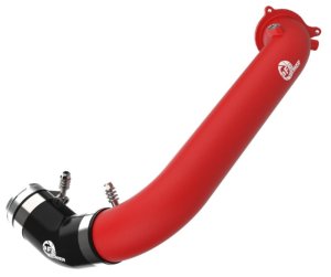 Toyota GR Supra Charge Pipe - aFe - BladeRunner 2-3/4 IN Aluminum Hot - Red - `21-`24