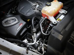 RAM 1500 Intercooler Pipe Kit - aFe - BladeRunner 3in Aluminum Hot & Cold Charge Pipe - Black - `16-`19