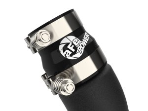 RAM 1500 Intercooler Pipe - aFe - BladeRunner 3in Aluminum Hot Charge Pipe - Black - `16-`19