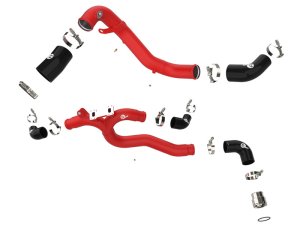Kia Stinger Intercooler Charge Pipe Kit - aFe - BladeRunner - Red - `18-`23