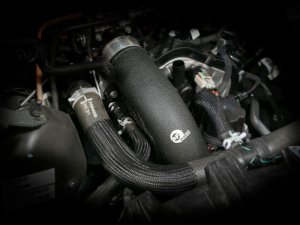 RAM 1500 Charged Air Pipe - aFe - BladeRunner 3 IN Aluminum - Black - `20-`22
