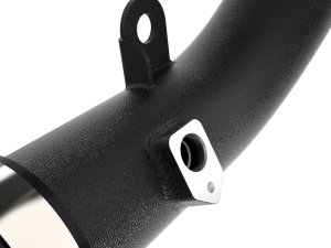 Volkswagen GTI Intercooler Pipes - aFe - Bladerunner Aluminum Cold Charge Pipe - Black - `22-`23
