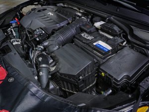 Hyundai Veloster N Intercooler Charge Pipe Kit - aFe - BladeRunner Aluminum Hot & Cold - Black - `19-`22