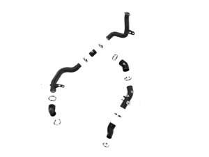 Hyundai Veloster N Intercooler Charge Pipe Kit - aFe - BladeRunner Aluminum Hot & Cold - Black - `19-`22