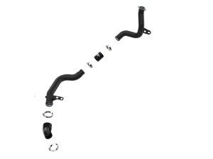 Hyundai Veloster N Intercooler Pipe - aFe - BladeRunner 2.25in to 2.50in Aluminum Hot Charge Pipe - Black - `19-`22 Hyundai Veloster N Intercooler Pipe - aFe - BladeRunner 2.25in to 2.50in Aluminum Hot Charge Pipe - Black - `19-`22