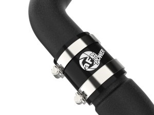 Hyundai Veloster N Intercooler Pipe - aFe - BladeRunner 2.25in to 2.50in Aluminum Hot Charge Pipe - Black - `19-`22 Hyundai Veloster N Intercooler Pipe - aFe - BladeRunner 2.25in to 2.50in Aluminum Hot Charge Pipe - Black - `19-`22