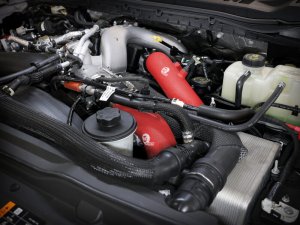 Ford F350 Super Duty Charge Pipe Kit - aFe - BladeRunner - Red - `23-`25