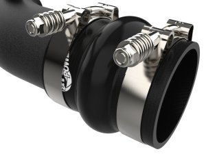 Ford F250 Super Duty Hot Charge Pipe - aFe - BladeRunner 3 In. Aluminum - Black - `23-`24