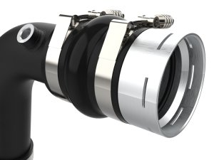 Ford F350 Cold Charge Pipe - aFe - BladeRunner 3 In. - Black - `23-`24