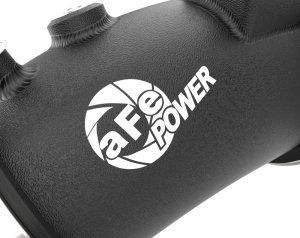 Kia Stinger Intercooler Charge Pipe - aFe - BladeRunner Cold Charge Pipe - Black - `22-`23