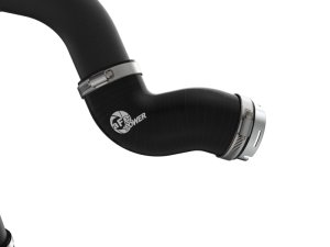 GMC Canyon Intercooler Charge Pipe - aFe - BladeRunner Hot Charge Pipe - Wrinkle Black - `23-`25