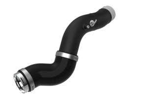 GMC Canyon Intercooler Charge Pipe - aFe - BladeRunner Hot Charge Pipe - Wrinkle Black - `23-`25