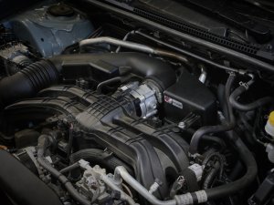 Subaru XV Crosstrek Throttle Body Spacer - aFe - Silver Bullet - Orange - `21-`25