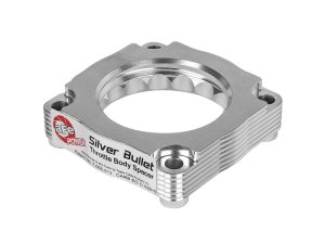 BMW 2 Series Throttle Body Spacer - aFe - Silver Bullet - Silver - `12-`16