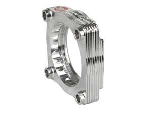 BMW 320i Throttle Body Spacer - aFe - Silver Bullet - Silver - `12-`16