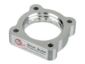 Dodge Ram 1500 Throttle Body Spacer - aFe - Silver Bullet - Silver - `07-`12