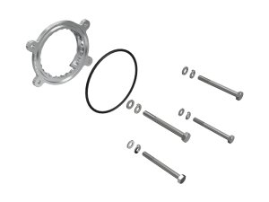 Ford Super Duty Throttle Body Spacer - aFe - Silver Bullet - Orange - `23-`26 Ford Super Duty Throttle Body Spacer - aFe - Silver Bullet - Orange - `23-`26