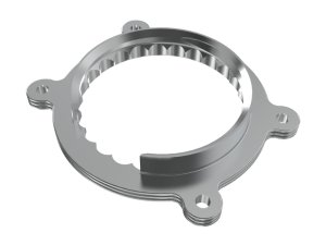 Ford Super Duty Throttle Body Spacer - aFe - Silver Bullet - Orange - `23-`26 Ford Super Duty Throttle Body Spacer - aFe - Silver Bullet - Orange - `23-`26