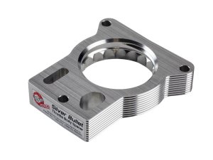 Chevrolet Silverado 2500 Throttle Body Spacer - aFe - Silver Bullet - Black - `96-`00
