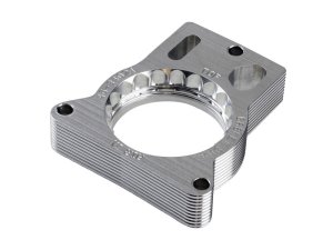 GMC Sierra 3500 Throttle Body Spacer - aFe - Silver Bullet - Black - `96-`00