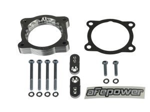 Chevrolet Trailblazer Throttle Body Spacer - aFe - Silver Bullet - Silver - `02-`09 Chevrolet Trailblazer Throttle Body Spacer - aFe - Silver Bullet - Silver - `02-`09