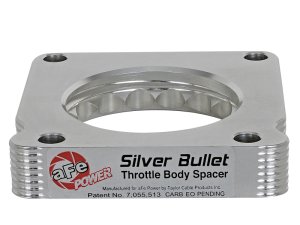 Nissan Patrol Throttle Body Spacer - aFe - Silver Bullet - `01-`16