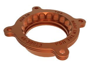 Subaru BRZ Throttle Body Spacer - aFe - Silver Bullet - Orange - `22-`25