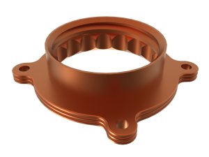 Toyota GR86 Throttle Body Spacer - aFe - Silver Bullet - Orange - `22-`23