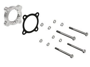 Toyota Corolla Throttle Body Spacer - aFe - Silver Bullet - Silver - `11-`22