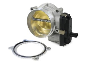 Chevrolet Corvette Throttle Body - aFe - 95mm with Serrated/Swirl design and Billet Aluminum Adapter - `14-`25