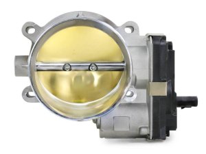 Chevrolet Corvette Throttle Body - aFe - 95mm with Serrated/Swirl design and Billet Aluminum Adapter - `14-`25
