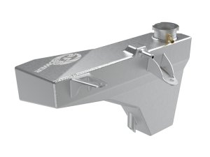 Dodge Charger Coolant Expansion Tank - aFe - BladeRunner GT Series - Raw Aluminum - `15-`23